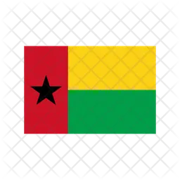 Guiné-Bissau Flag Ícone