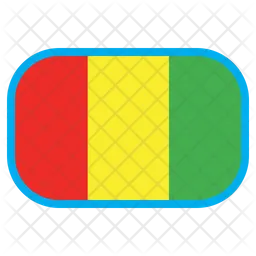 Guinea Flag Icono