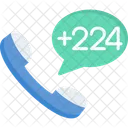 Guinea Dial Code  Icon