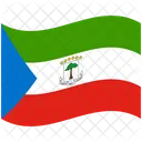 Bandera Pais Guinea Ecuatorial Icono