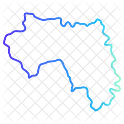 Guinea map  Icon