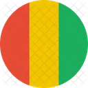 Guinee Drapeau Pays Icône