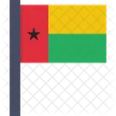 Guinee Bissau Drapeau Icône