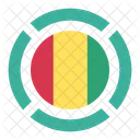 Guinee Drapeau Icône