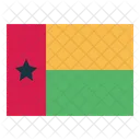 Guinee Bissau Flag  Icône