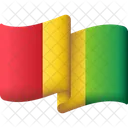 Drapeau De La Guinee Pays Drapeau Icône