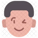 Chico Emoji Sonriente Icono