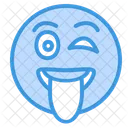 Guino Lengua Lengua Fuera Icono