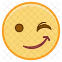 Sonrisa Cara Emoji Icono