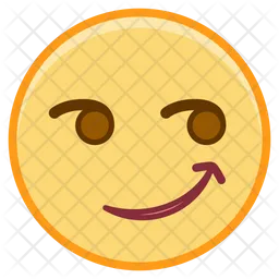 Guiño en la boca Emoji Icono