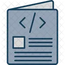 Guion Codigo Documento Icono
