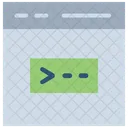 Script Desarrollo Web Codificacion Web Icono