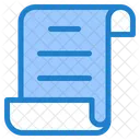 Documento Registro Script Icon