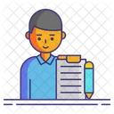 Guionista Guionista Escritora Icono