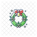 Guirlanda de natal  Ícone