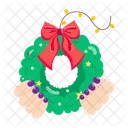 Guirlanda de natal  Ícone