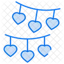 Amor Guirlandas Guirlandas Decoracao Icon