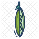 Guisantes Vegetariano Verdura Icono