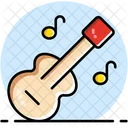 Guitar New Year Music Icon