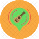 Guitar Music Podcasting Icon