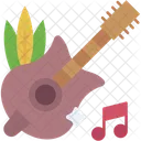 Guitar Festival Fun Icon
