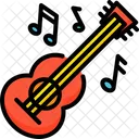 Guitar Music Brazil Icon