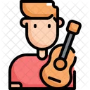 Guitar Player Musician Icon