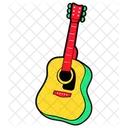 Guitar Sticker Stickers Icon