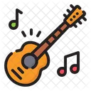 Guitar Music And Multimedia Acoustic Guitar Icon