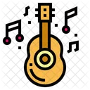 Guitar Music Multimedia Icon