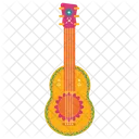 Guitar Mexico Celebration Symbol