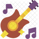 Guitar Music Party Icon