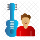 Guitar Guitarist Man Icon