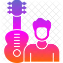 Guitar Guitarist Man Icon