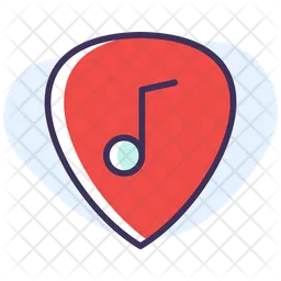 Guitar pick  Icon