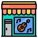 Guitar Music Store Icon