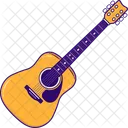 Guitare  Icône