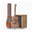 Guitare  Icône