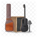 Guitare Musique Instrument Icône