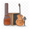 Guitare Musique Instrument Icône