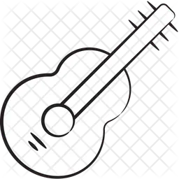 Guitare  Icône