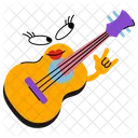 Guitare  Icône