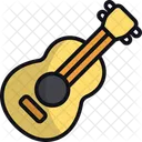 Guitare Instrument A Cordes Acoustique Icône