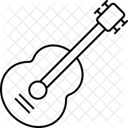 Guitare  Icône