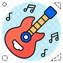 Guitare Citole Acoustique Icône