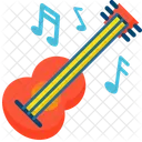 Guitare Musique Bresil Icône