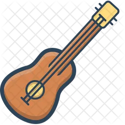 Guitare  Icône