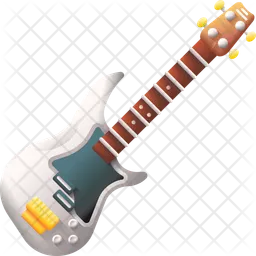 Guitare basse  Icône