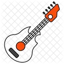 Guitare Electrique Guitare Instrument De Musique Icône