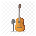 Guitare Musique Instrument Icône